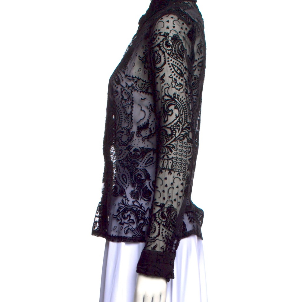 Isabel Marant Burnout Button Up - Xs - image 2